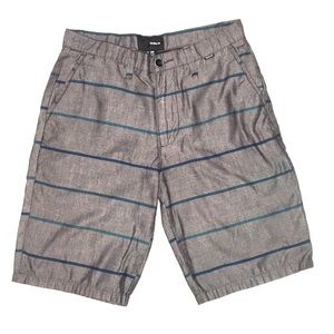 Hurley shorts, gray and blue